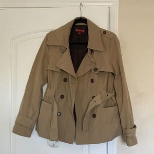 Merona Short Trench Coat